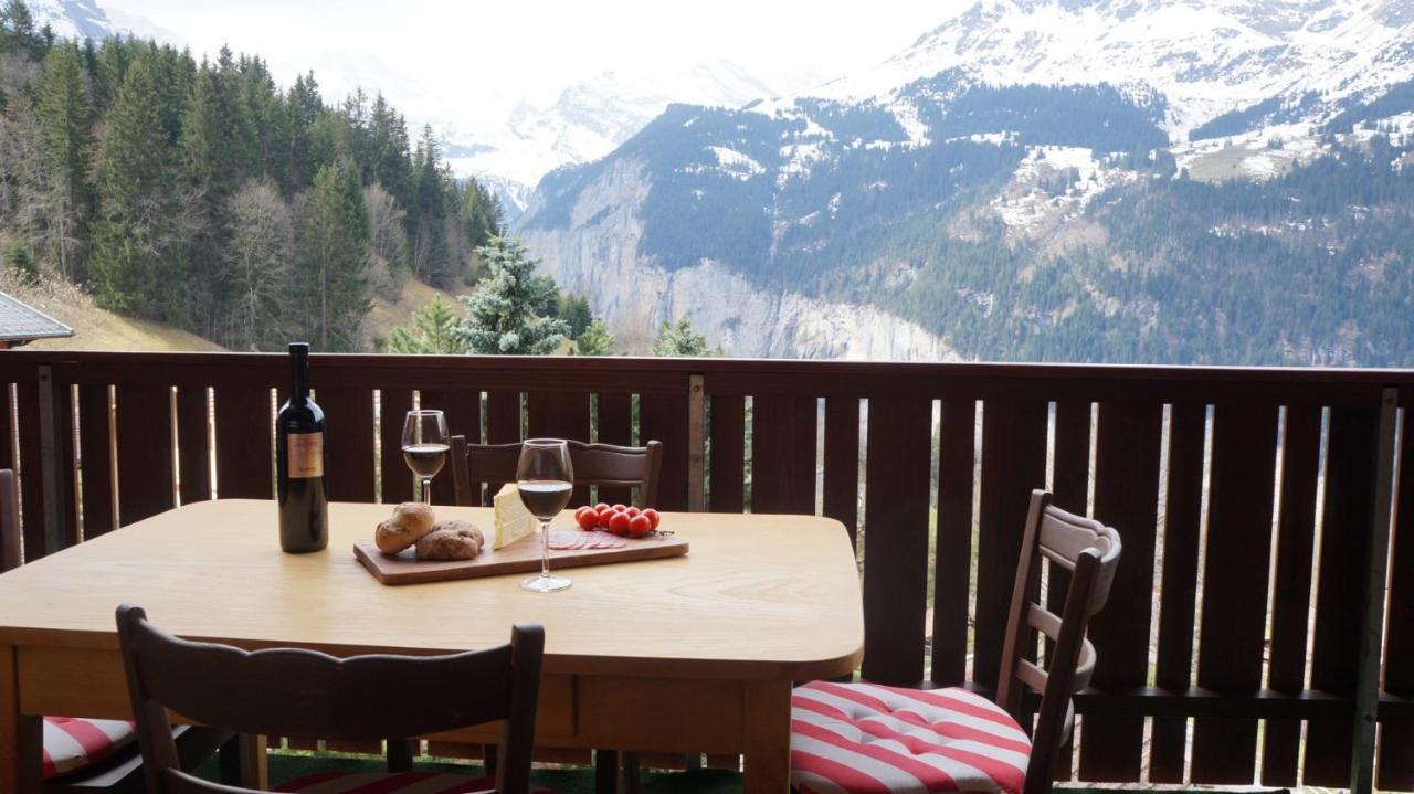 Chalet Eigersunne 2 ヴェンゲン エクステリア 写真